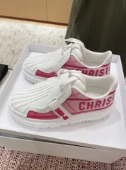 dior id スニーカー ピンク 23、23.5