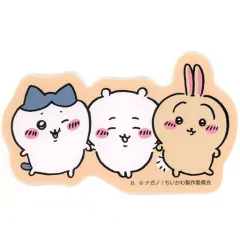 【中古】シール・ステッカー 21.ちいかわ＆ハチワレ＆うさぎ 「ちいかわ ダイカットステッカーセット2」