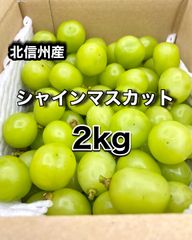 長野県産　シャインマスカット　訳あり　粒売り　2kg