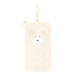 ☆ クリーム ☆ モコモカ ペンライトポーチ モコモカ ペンライトポーチ ペンライト ケース キャラクター グッズ コンサート 持ち運び 推し活 ポーチ 収納 ケース おしゃれ かわいい くま クマ 熊 可愛い 女の子 クーリア ギフト 雑貨