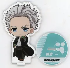 【中古】アクリルスタンド・アクリルパネル 梅宮一 「WIND BREAKER POP UP SHOP in PRINCESS CAFE ミニキャラアクリルスタンド」