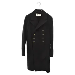 SAINT LAURENT PARIS (サンローランパリ) 17AW アルスター ダブルボタンコート ブラック 486120 Y063Rのサムネイル