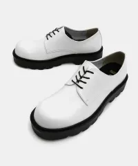 WE THE ROAD(ウィーザロード) 白鳥 4 笏 ダービーシューズ 白 280