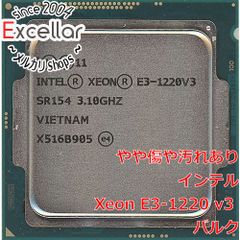 [bn:11] Xeon E3-1220 v3　3.1GHz 8M LGA1150　SR154