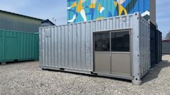 中古コンテナ　物置　ガレージ　小屋