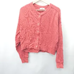 ◇ ⊇ niko and … ニコアンド コットン100% 長袖 ニット サイズL オレンジ レディース E  【1409100016949】