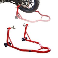 バイクスタンド メンテナンススタンド リアスタンド 後輪用 Apextreme リア用 耐荷重340kg キャスター付 U型