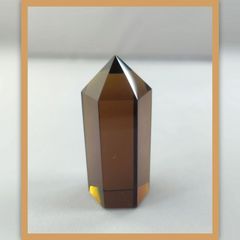 スモーキークォーツ六角柱ポイント - メルカリ