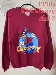 1990s グーフィー スウェット S ビンテージ ディズニー USA製