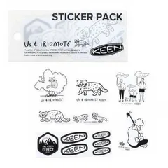 KEEN キーン STICKER PACK 1029336（６シート）防水素材のサムネイル