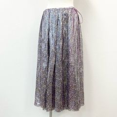 33d3 CHANEL シャネル 台形スカート フレアスカート ココマーク  