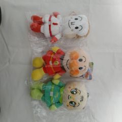 アンパンマン、しょくぱんまん、メロンパンナちゃんセット