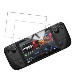 【在庫処分】Deck 液晶保護フィルム Deck 強化ガラスフィルム Steam 日本製素材旭硝子製 透過性 Steam 2.5D for ラウンドエッジ加工 for 極上のタッチ感 0.33mm超薄 ガラスフィルム 硬度9H 【二枚入り】RuiMi 耐指紋