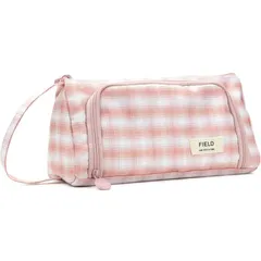 gomura ペンケース 大容量 筆箱 付箋付き ふでばこ シンプル かわいい 小学生 中学生 ペン入れ