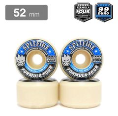 SPITFIRE FORMULA FOUR (F4) CONICAL FULL 99D 52mm フォーミュラフォースケボーウィール52　スケートボードウィール52　スピットファイヤーウィール