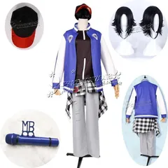 【即購入⭕️】ヒプノシスマイク 山田二郎 コスプレ セット済ウィッグ 山田二郎 ウィッグ 格安 ヒプノシスマイク 山田二郎​ コスプレ