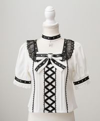 即購入可】ディムモアール Gothic チュールトップス 美品 - メルカリ