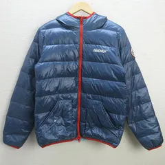 k■ランドリー/LAUNDRY リバーシブルフーディダウンジャケット/ユニセックス■95【中古】