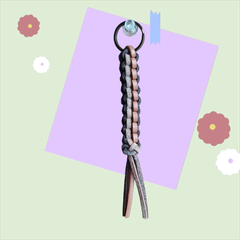レザーキーホルダー(角型)