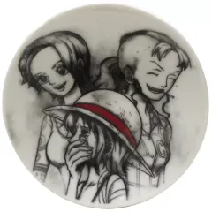 【中古】皿・茶碗 ナミ 名場面小皿-水墨画風アート- 「一番くじ ワンピース FULL FORCE」 G賞