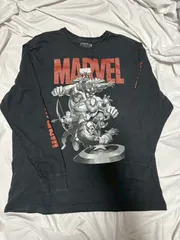 MARVEL アベンジャーズ 長袖Tシャツ 2XL US古着