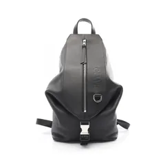ロエベ LOEWE リュックサック バックパック コンバーチブル スモール B777W22X02 ブラック レザー ナイロン コンバーチブル バッグパック スモール メンズ Used Aのサムネイル