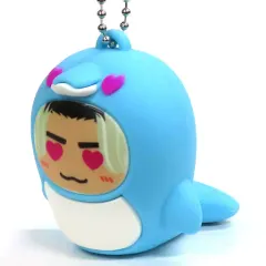 【中古】雑貨 【シークレット】神谷健太(THE RAMPAGE)/ハート目 イルカ着ぐるみキーホルダー 「居酒屋えぐざいる」