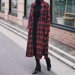 トップス シャツ アウター 上着 レディース 羽織 前開き ロング 丈長 長袖 萌袖 襟付き ワイド スリット サイドスリット ふっくら ポケット 伸縮性 ボタン 中厚手 かわいい 大人可愛い きれいめ シンプル カジュアル 上品 おしゃれ かっこいい レトロ