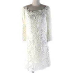 ドルチェ＆ガッバーナ　ヘリボーン　レース　ワンピース　グレー　カクテル　50万 ドルチェ＆ガッバーナ ヘリボーン レース ワンピース グレー