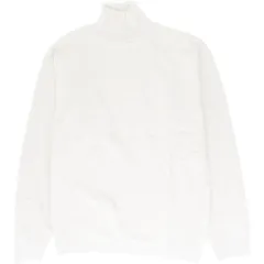 ☆ ホワイト ☆ L ☆ タートルネックT 裏起毛 タートルネック メンズ メンズセーター タートルニット ニット 長袖 長袖ニット トップス 防寒着 防寒 裏起毛 暖かい 厚手 秋服 冬服 大人 カジュアル 通勤 通学 お出かけ メンズファッション シンプル