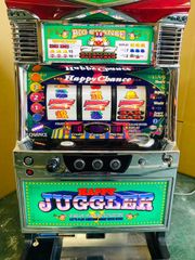 送料無料】ゴーゴージャグラーKK 実機 ジャグランプ＆コイン不要機付き