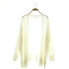 ミューズ ドゥーズィエム クラス MUSE de Deuxieme Classe 24SS shake code ショートカーディガン 前開きトッパー 長袖 F 白 ホワイト /AT ■OS