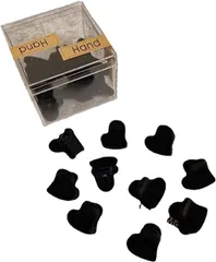 geneX ヘアクリップ ミニ 10個セット 髪留め 小さめ 前髪 バンスクリップ