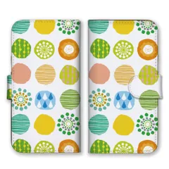 iPhone14 ケース 手帳型 アイフォン14 スマホケース 北欧デザイン 北欧風 かわいい 大人 花柄 花 フラワー パターン イラスト カラー03