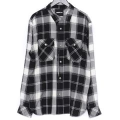 未使用 ISAMU KATAYAMA BACKLASH RAYON ORIGINAL CHECK SHIRT L