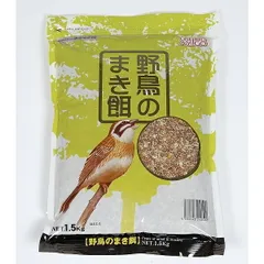 アラタ 小鳥用フード ワンバードアミーゴ 野鳥のまき餌 1.5kg （1点）