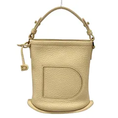 DELVAUX(デルボー) ハンドバッグ美品  パン トイ AA0608AQY022CDO ベージュ レザー