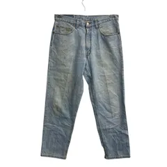 Levi's 550 デニムパンツ W34 ライトブルー リーバイス ジップアップ ワイドテーパード カナダ製 90s 古着卸 アメリカ仕入 2506-486