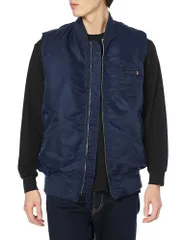 M_RP.BLUE [アルファインダストリーズ] アウター MA-1 ダウンベスト TA1687 メンズ RP.BLUE