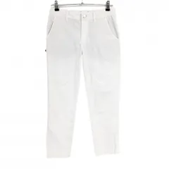 ニューバランスゴルフ パンツ 白 無地 バックプリント  レディース 0(S) ゴルフウェア New Balance