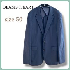 BEAMS HEART セットアップスーツ ネイビー サイズ50 L〜XL - メルカリ