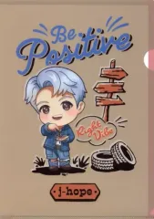 【中古】クリアファイル ジェイホープ(BTS/防弾少年団) 「フラットガシャポン TinyTAN A4クリアファイルコレクション ～Permission to Dance～」