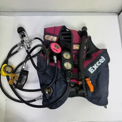 ダイビング 重器材 セット BCD レギュレーター ゲージ付き Excel 現状品 ジャンク扱い メンテナンス前提のサムネイル