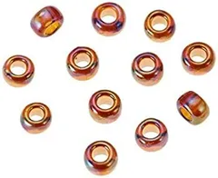 【中古】【非常に良い】TOHO 特小ビーズ 10束入り 糸通しビーズ 外径約1.5mm No.177 100m入り