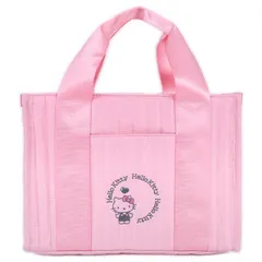 ハローキティ キルティングトートバッグ S 撥水加工 手さげバッグ ハンドバッグ ミニトート サンリオ sanrio キャラクター