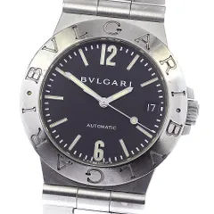 訳あり ブルガリ BVLGARI LCV35SG ディアゴノ スポーツ デイト YGベゼル 自動巻き メンズ _758815