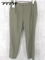 ◇ STRAWBERRY-FIELDS ストロベリーフィールズ タック パンツ サイズ2 カーキ レディース  【1002800404551】