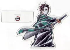 【中古】アクリルスタンド・アクリルパネル 竈門炭治郎 ビッグアクリルスタンド 「鬼滅の刃 無限列車編 柱描き下ろしイラスト -杏寿郎と炭治郎- WEBSHOPくじ」 S賞