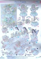 【新品・英国直輸入】シャドーボックス　プリント　「デイジー、オフ・トゥ・ザ・ボール、ローズベイビー」　クリサリス・コレクションの原画が高品位に印刷されたA4サイズの紙素材です