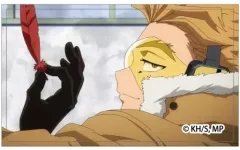 【中古】ポストカード ホークス 「僕のヒーローアカデミア トレーディングファブリックポストカード」